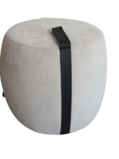 Pouf design rond