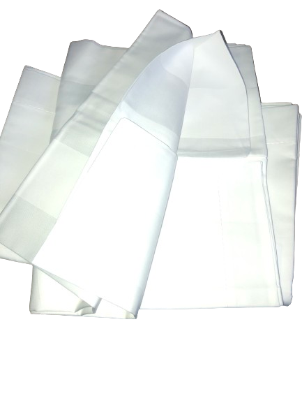 Drap Plat Coton satin rayé Qualité Premium