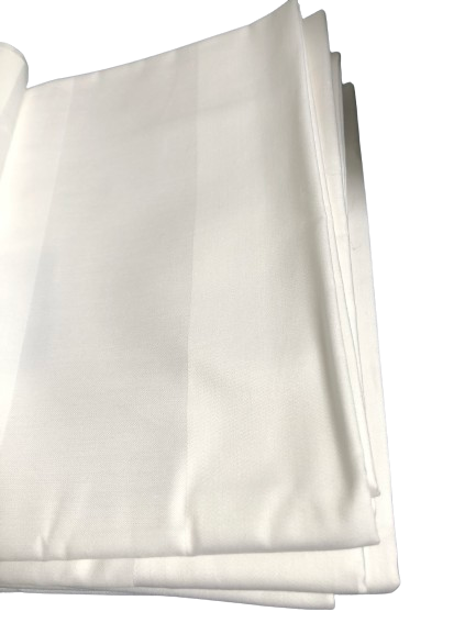 Drap Plat Coton satin rayé Qualité Premium