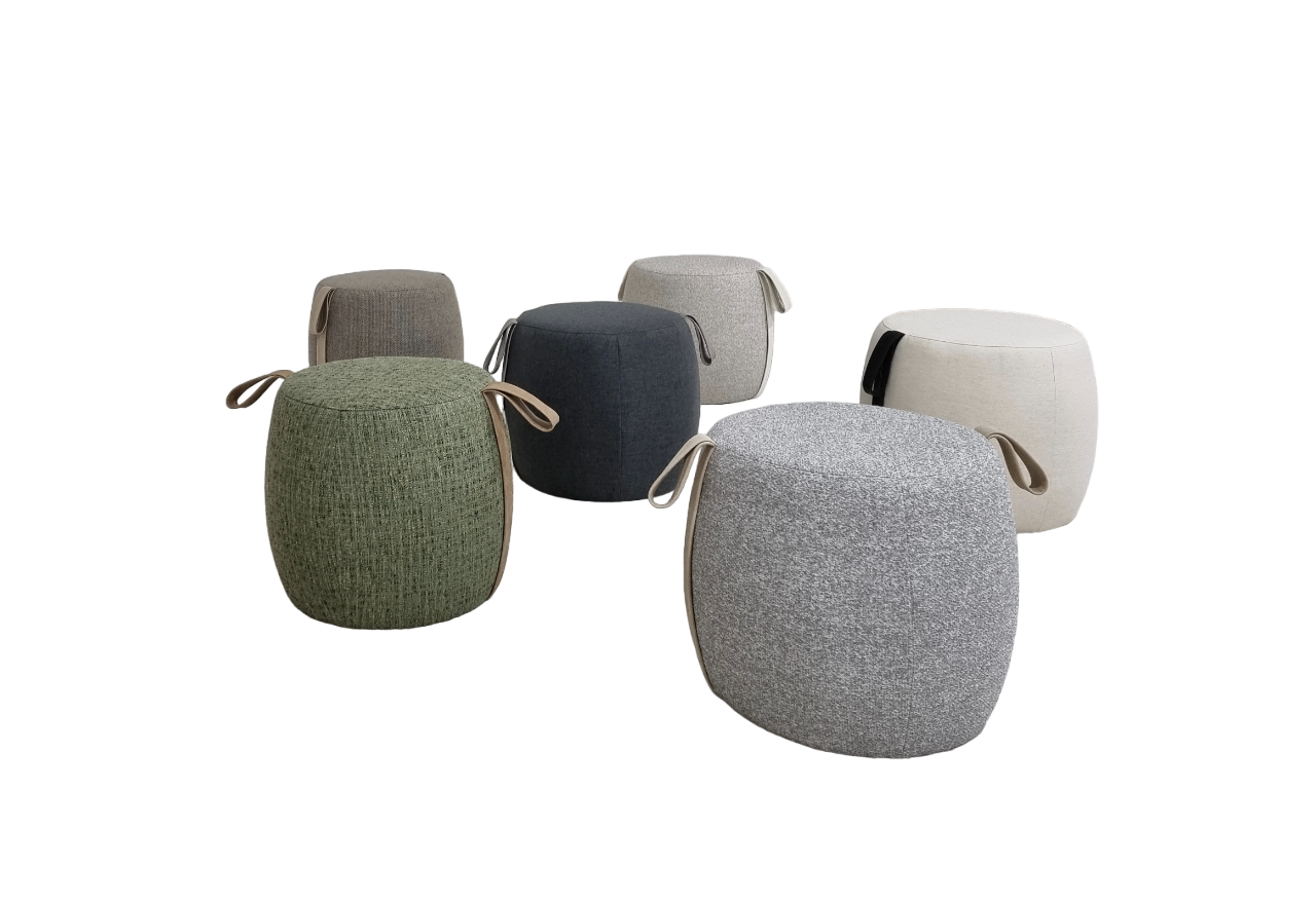 Pouf design rond