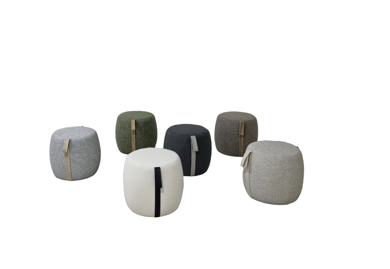 Pouf design rond